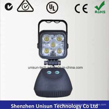 3inch Magnetic Rechargeable 15W LED Flood Work Lamp